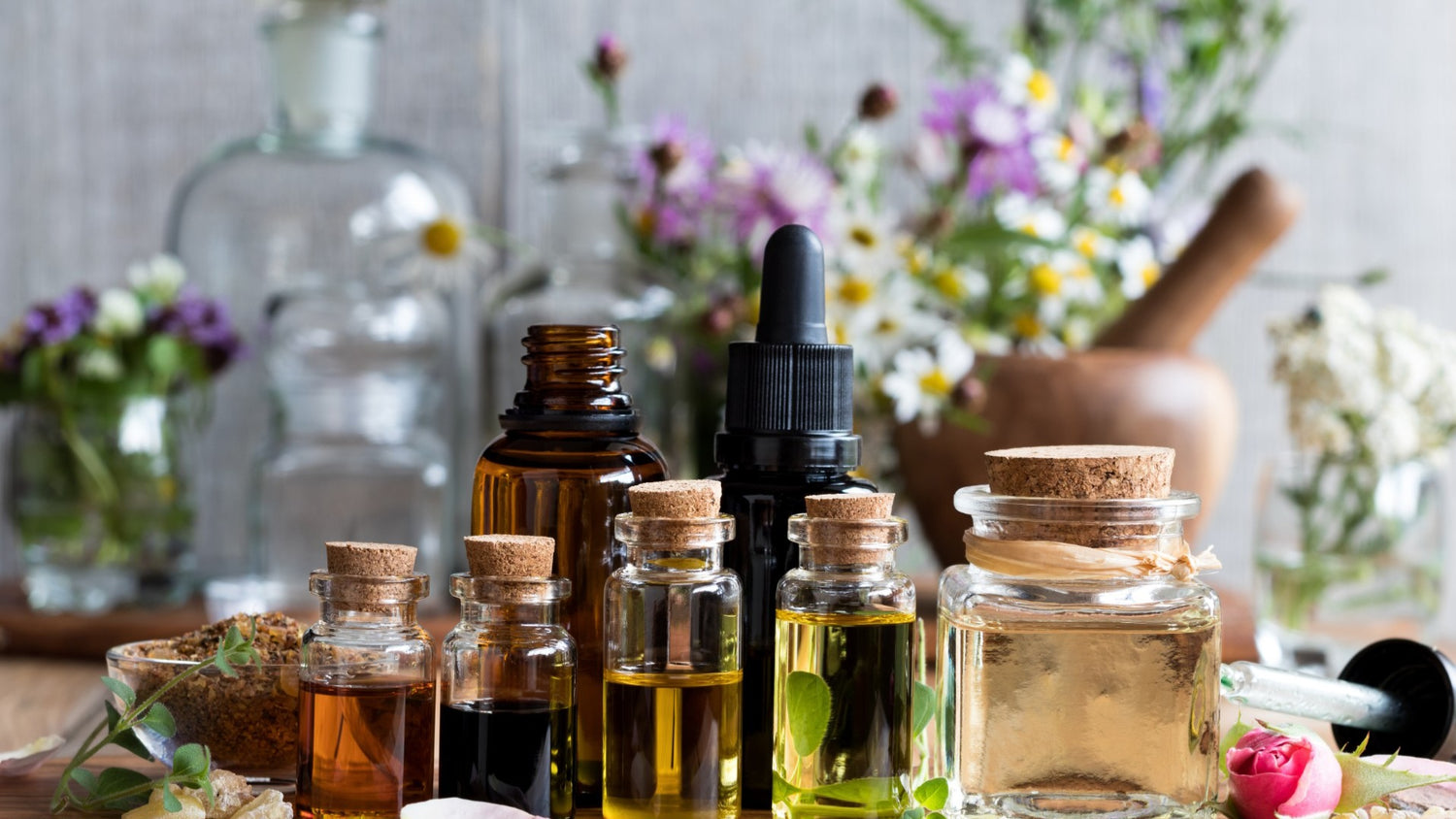 A-collection-of-essential-oils